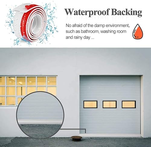 Miniatura 5 de Nueva actualización Tapón de puerta para barrido de puerta, 3-25 pulgadas de ancho ampliado para puerta de hasta 1-45 pulgadas para puertas