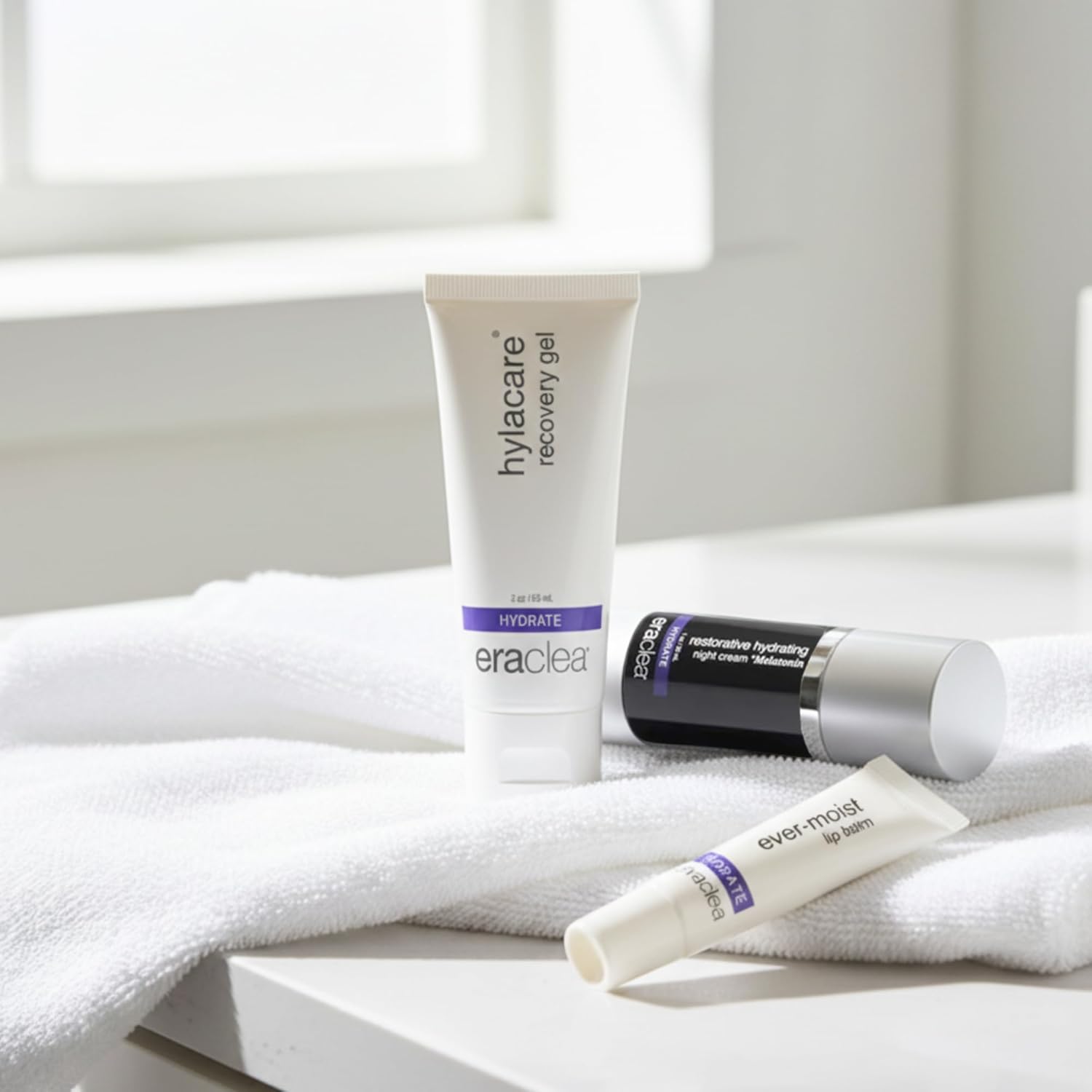 eraclea Hylacare Recovery Gel, Fragrance Free Emollient Cream with Squalane Oil and Hyaluronic Acid for Soothing and Calming Red, Dry and Irritated Skin, Ideal for Sensitive Skin (1.7 fl oz) - Image 7