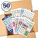 Bulk Every Gal Planner Stickers, Case of 50 Sticker Sets, 432 Stickers/Set, Calendar Stickers for Holidays, Birthdays, Home, Wedding, Work, Appointments, Party, Date Night, Seasons, Workout & Tasks