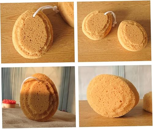 Miniatura 5 de Housoutil Esponjas de baño para ducha, esponja de baño suave para piel sensible, esponja de espuma para baño, esponja para hacer burbujas, esponja