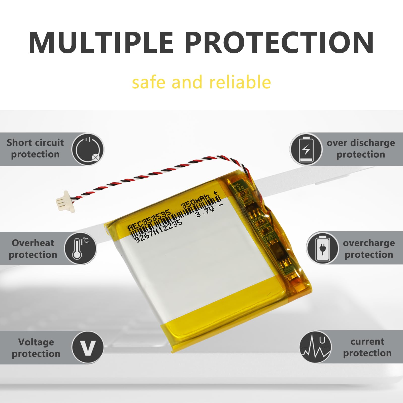 For Beats Solo Battery Replacement Aec353535 Battery For Beats