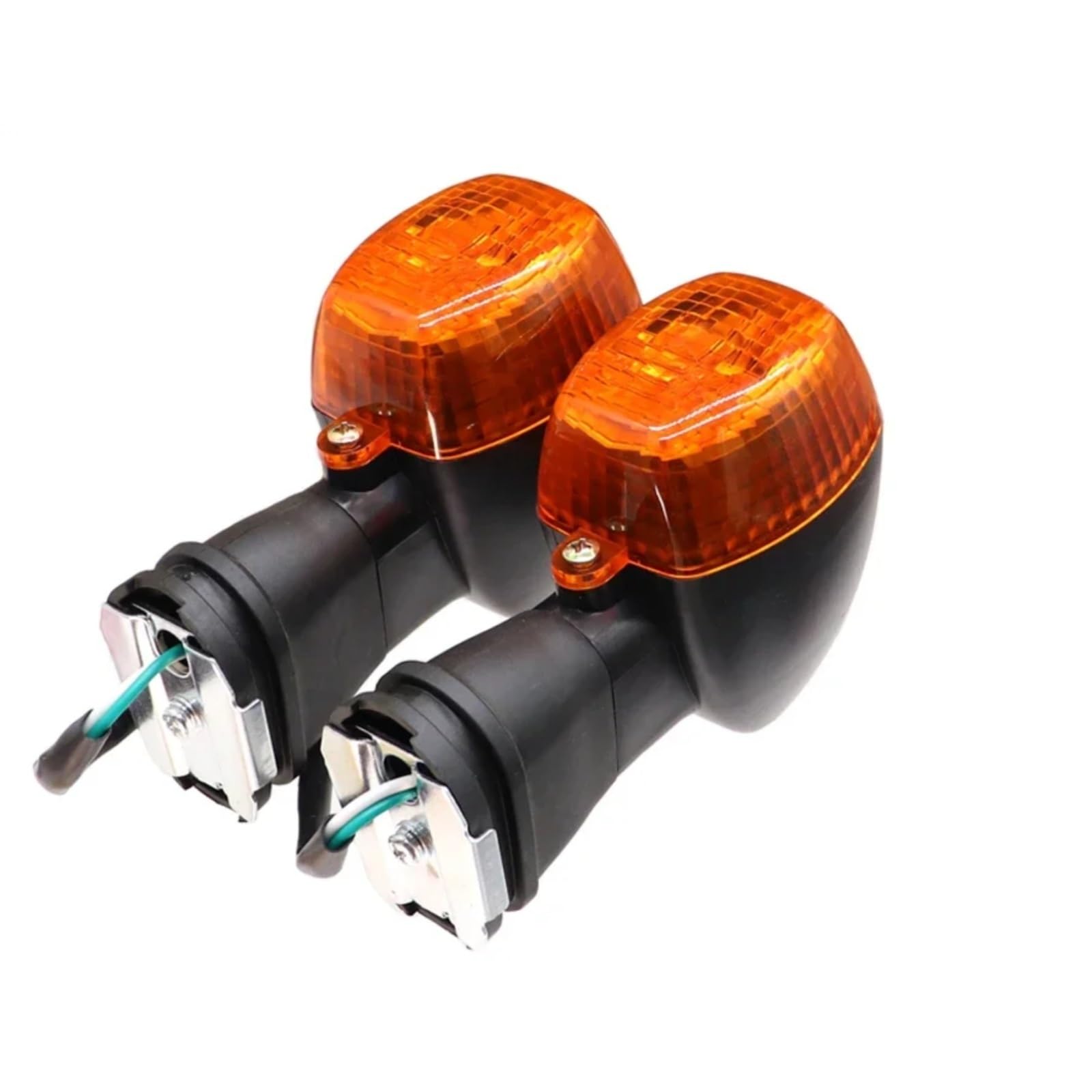 Per KLE500 1991-2003 Per GPZ500S 1992 1993 1994 1995 1996 1997 1998 1999 2000 2001 2002 2003 Indicatore Di Direzione Anteriore Sinistro Destro Ambra(Orange)