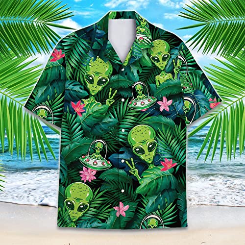 Funny Horse Hawaiian Shirts for Men Women, Love Horse Racing Hawaiian Summer Short-Sleeve Casual Relaxed-Fit Button-Down4