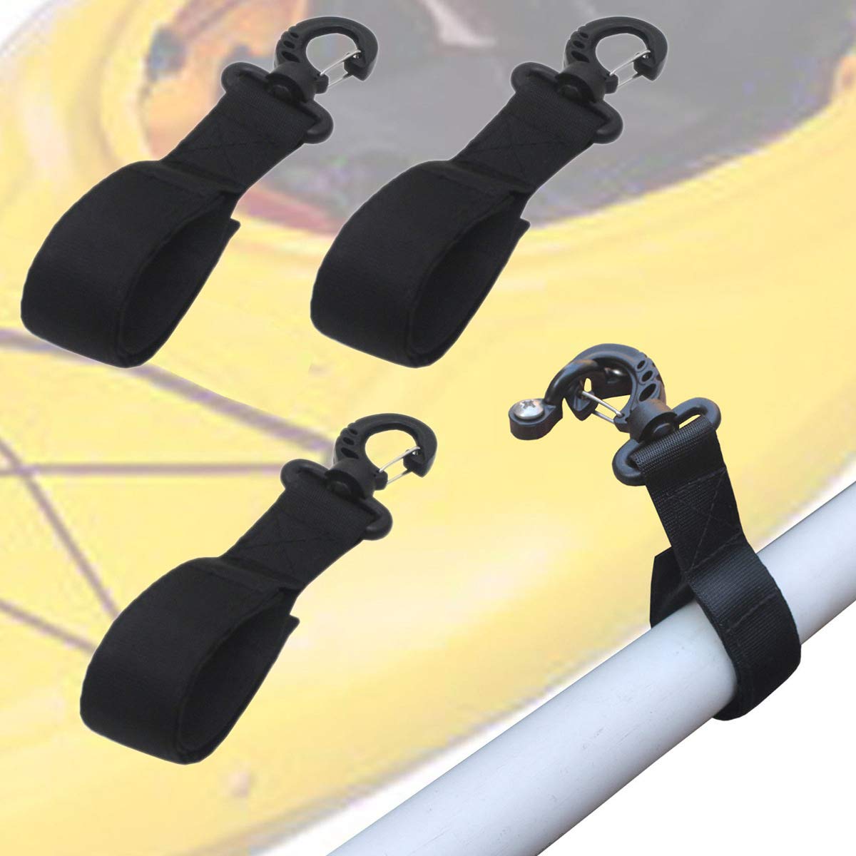 Hamans Barca Paddle Clip Kayak Paddle Keeper SUP Paddleboard Supporto Gonfiabile Kayak Remo Snap Clip Kayak Canoa Barca Pagaia Accessori