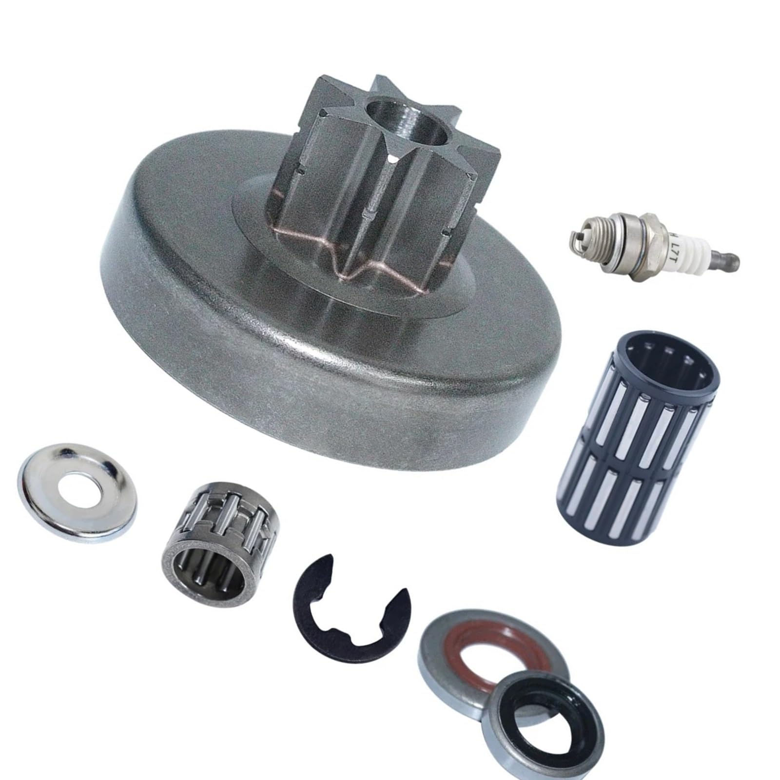 Tambour d'embrayage 1118 640 2001 anti-vibration pour coupe nette