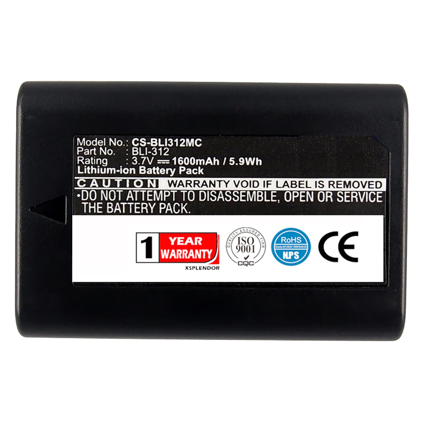 Amazon.com: XSPLENDOR XPS Replacement Battery for Leica BM8 M8 M8
