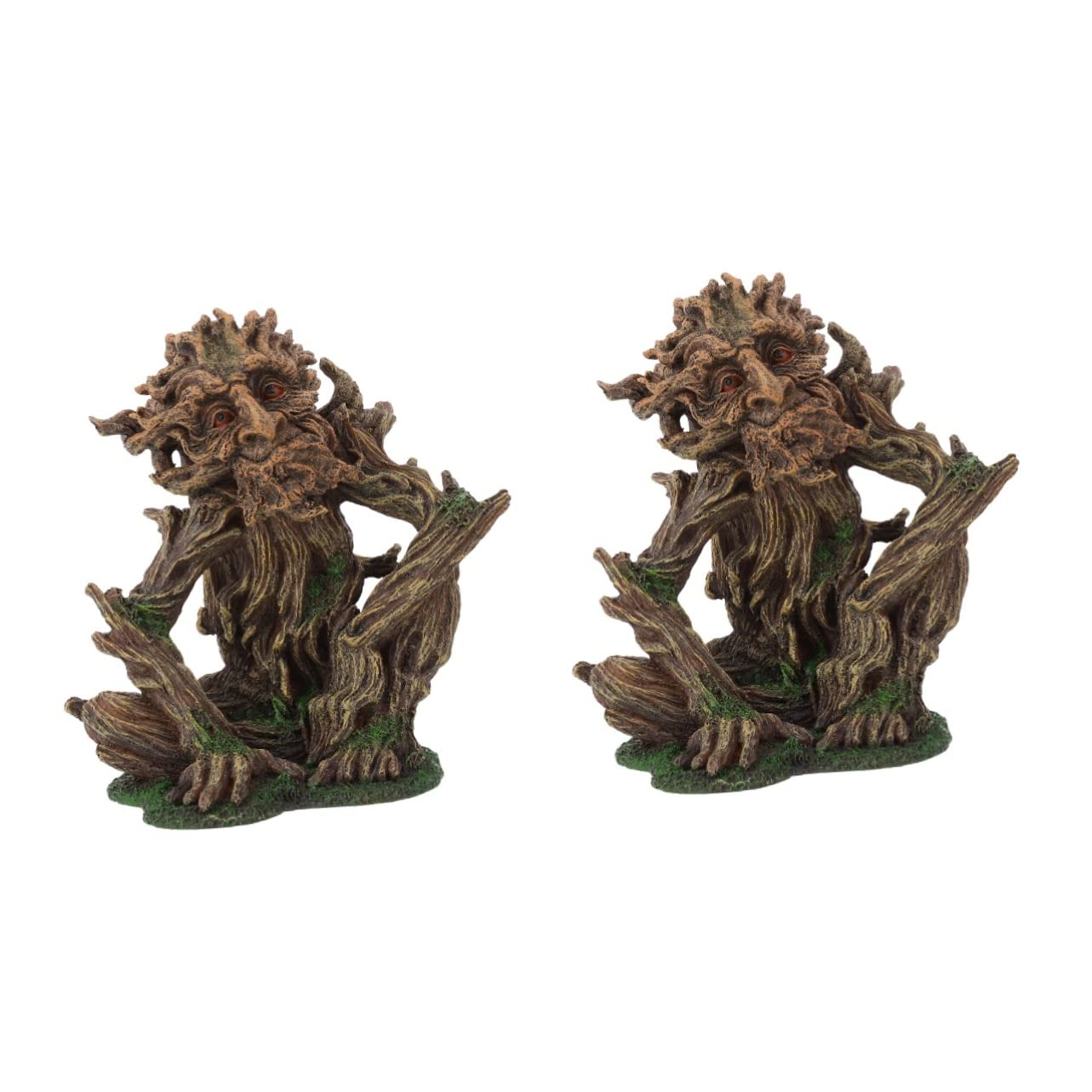 YARNOW 2 Pièces Aquarium Aménagement Paysager Arbre Homme Grands Ornements D'aquarium Aquariums Décorations De Statue d'arbre D'aquarium Décoration De Crâne D'aquarium Sable Cacher Résine