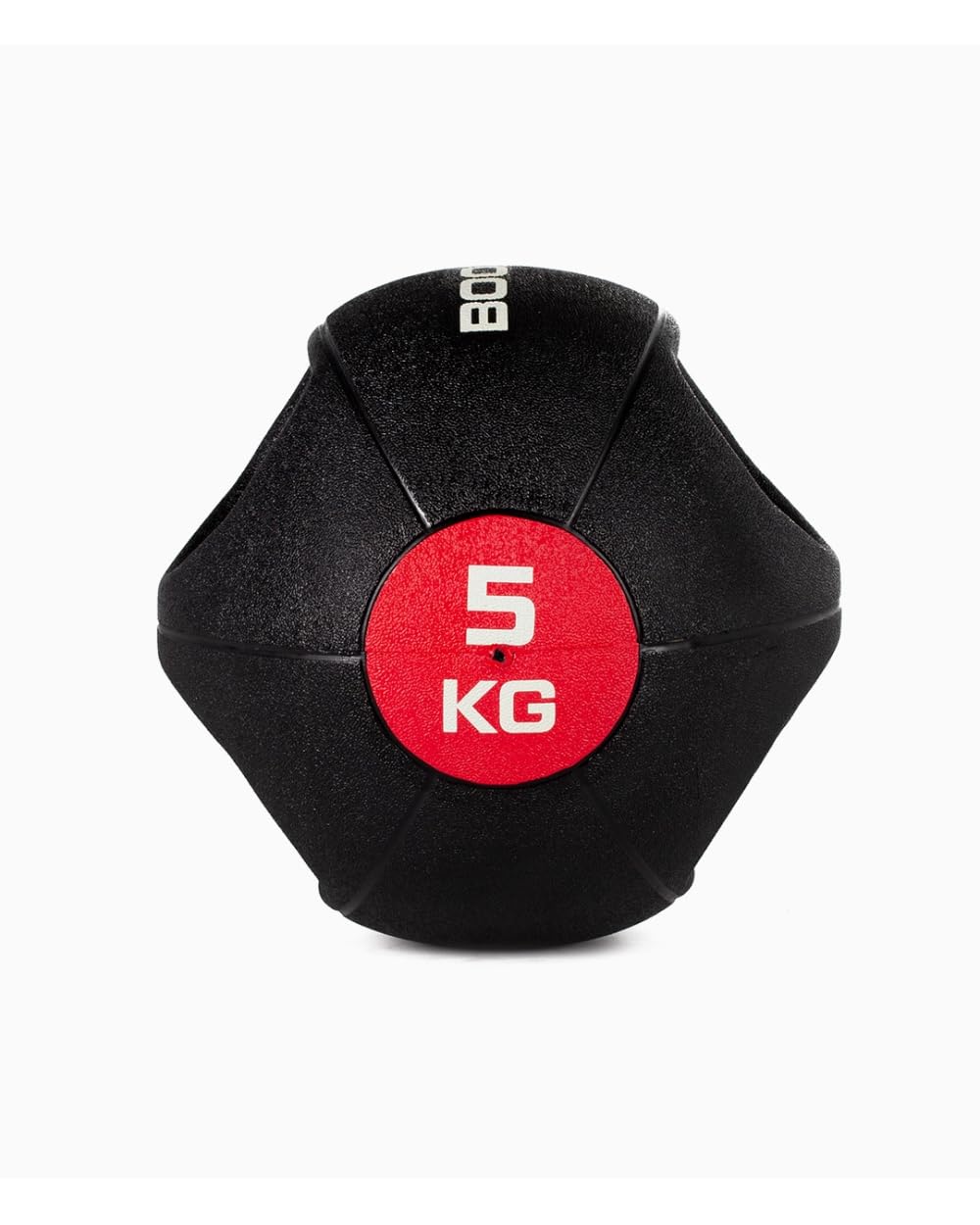 BOOMFIT Balón Medicinal con Asas 3–7 kg | Entrenamiento Funcional y rehabilitación | Mejora Fuerza, coordinación y Equilibrio | para casa y Gimnasio | Balones de Ejercicio para Fitness