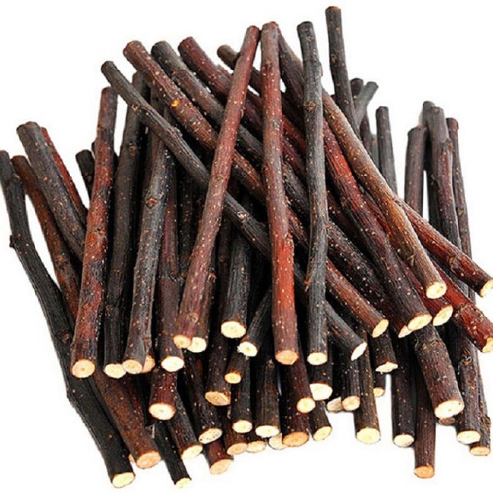 Juguetes para hámsters, Juguete Natural for hámster, palitos de Madera pequeños for Masticar, ramitas for Mascotas, Conejo, cobaya, Juguete 200 g