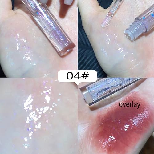 Miniatura 8 de MMCute - Juego de brillo de labios hidratante natural brillante, impermeable, de larga duración, hidratante para el cuidado de los labios, brillo de