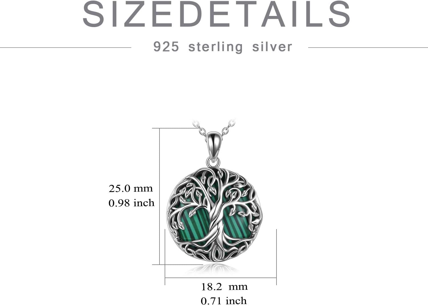 WINNICACA Christmas Gifts Tree of Life Necklace for Women 925 Sterling Silver Family Celtic Tree Necklace Dainty Pendant Irish Jewelry Gifts for Women Mom Wife Girlfriend Anniversary Birthday - Image 4