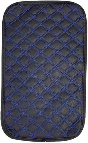 Miniatura 10 de MiOYOOW Funda para reposabrazos de automóvil, resistente al desgaste, almohadilla de consola central impermeable para la mayoría de autos, SUV,