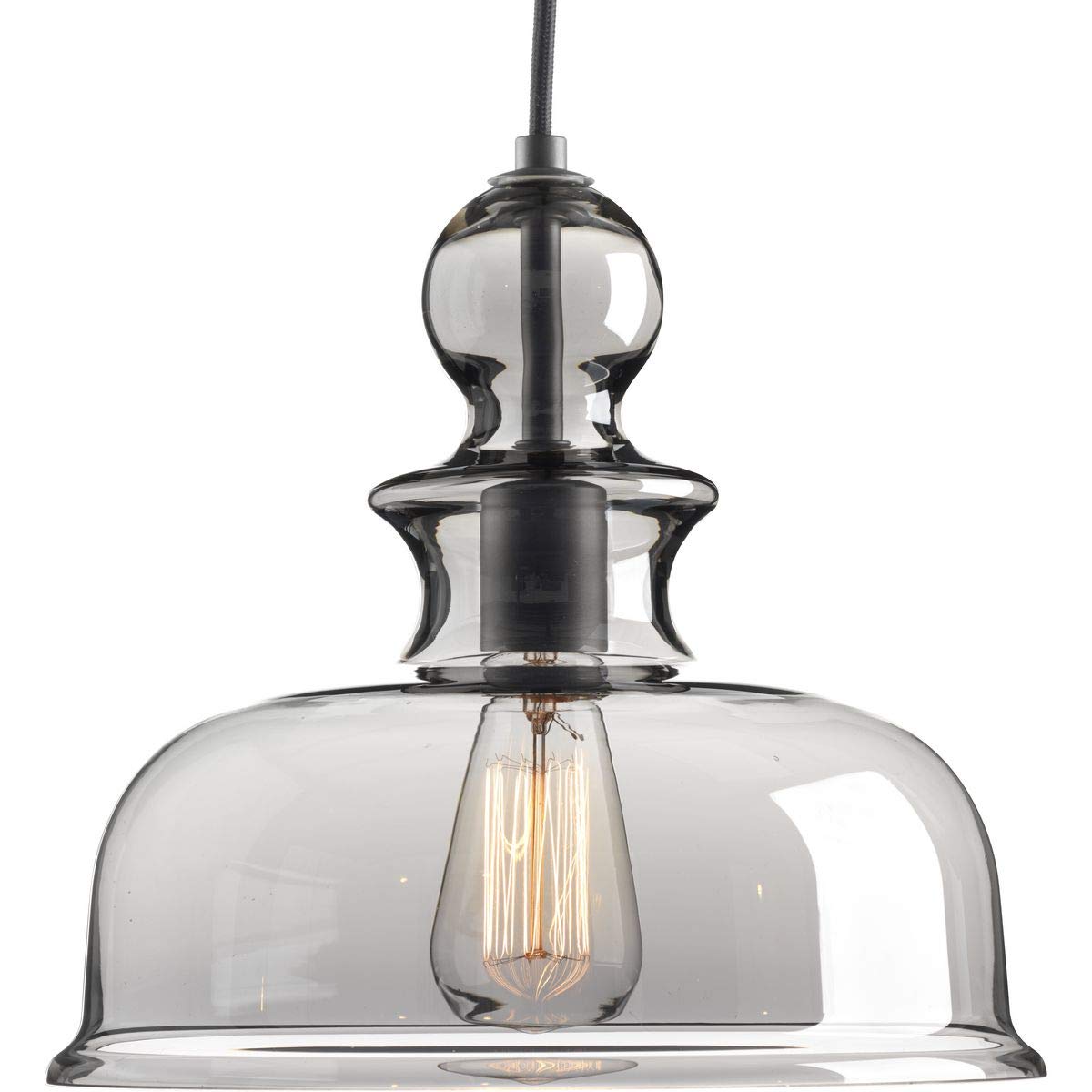 Conestee Collection 6-Light Graphite Farmhouse Pendant Light