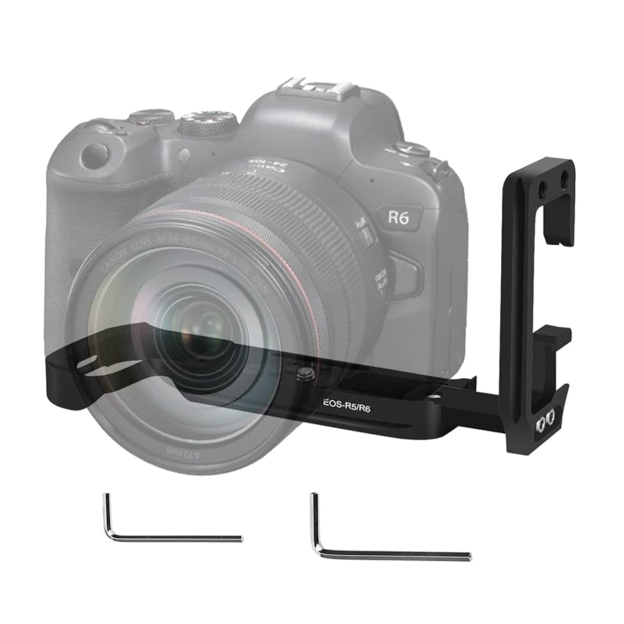 Amazon | EOS R5/R6/R6 Mark ii Lプレートハンドグリップ