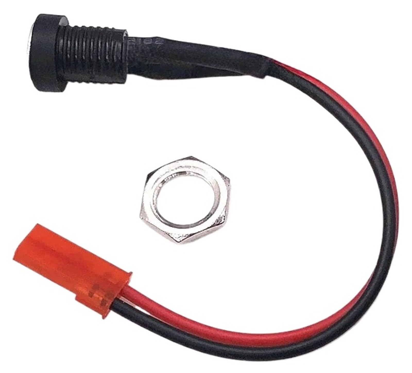 DC-022B 5,5x2,1/5,5x2,5mm DC Power Buchse Buchse Panel Mount Adapter zu JST Pitch 2 Pin Stecker Draht Kabel Stecker 15CM(5.5X2.5mm to JST,10 PCS)