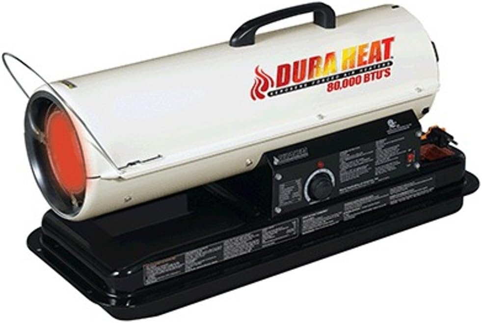 DFA80T 80K BTU Kero Forced Air Heater with Carrying Handle