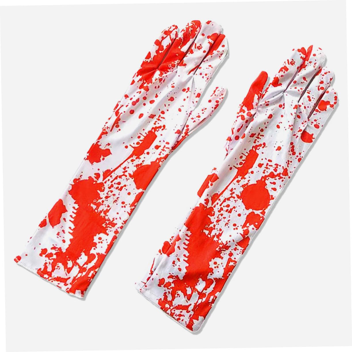 GALPADA Halloween Blood Socks and Gloves Set Stained Blood Costume Accessory Cosplay Supplies for Party