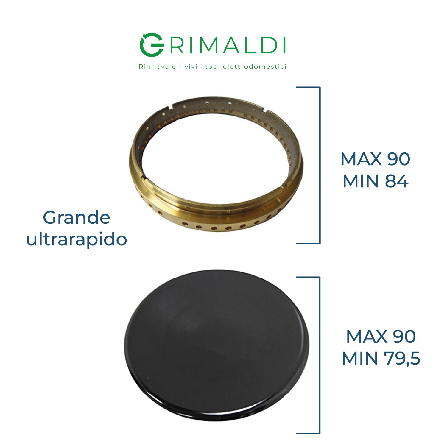 Kit Rompifiamma In Ottone Per Cucine A Gas Datate &ndash; Modello SAMET (compatibile)