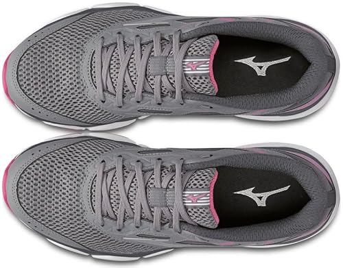Tênis Mizuno Hawk 4, Feminino, Chumbo/Pink, 38