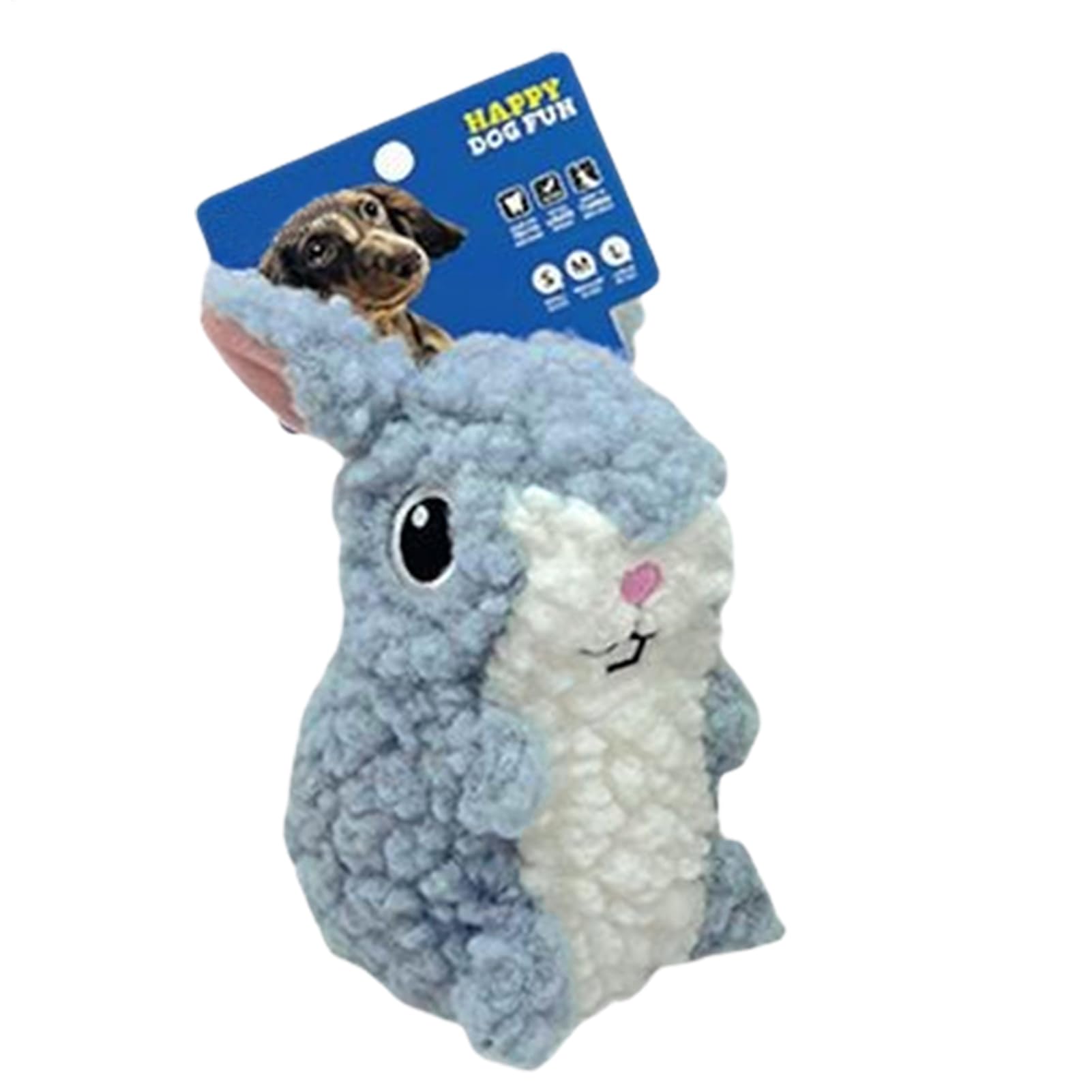Jouet couineur pour chien peluche lavable lapin et mouton haute qualité
