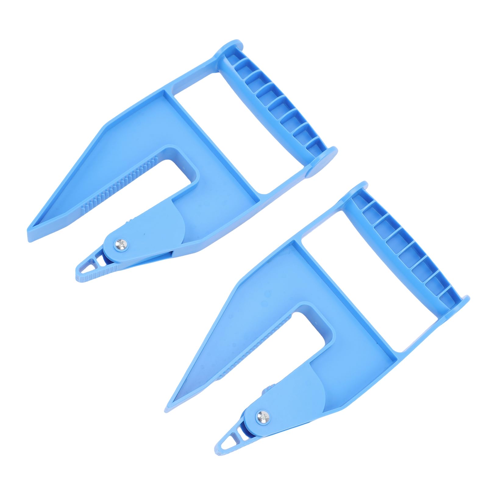 Muiltvoe 2PCS Heavy Duty Mat Grippers, Ergonomic Handle with Sturdy Plastic Teeth for Stable Gym Barn Trailer, Portable Mat Mover Tool