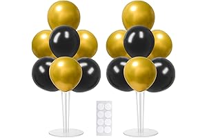 Rubfac 2 Sets Balloon Stands Kit