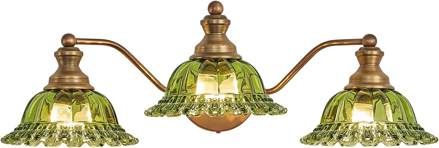 Vintage Green 3 Light Vanity Light Bathroom Light