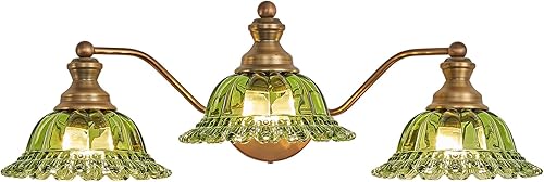 Miniatura 41 de Luminarias de Baño Estilo Granja Negras, Luces de Tocador para Baño, Luminarias de Tocador de 2 Luces Negro -,Latón,Vidrio de latón,Blanco,Vaso de