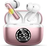 Ecouteurs sans fil, Bouds d'oreille Bluetooth 5.4 écouteurs 2026 avec ENC Annulation du bruit, écouteurs Bluetooth 48H Écouteurs sans fil Playtime HiFi Stéréo, en écouteurs d'oreille USB-C Rapide Charge/IP7 imperméable