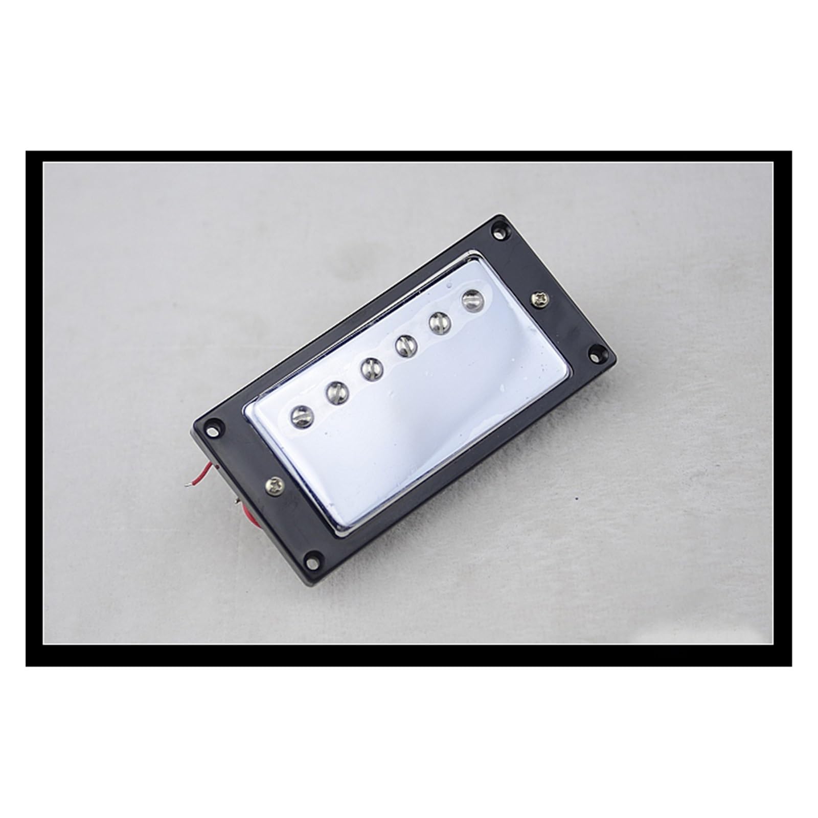 Gitara Elektryczna Srebrna Okładka Zamknięta Mini Alnico Magnes Humbucker Pickup Zestaw Przetwornik do Gitary Elektrycznej