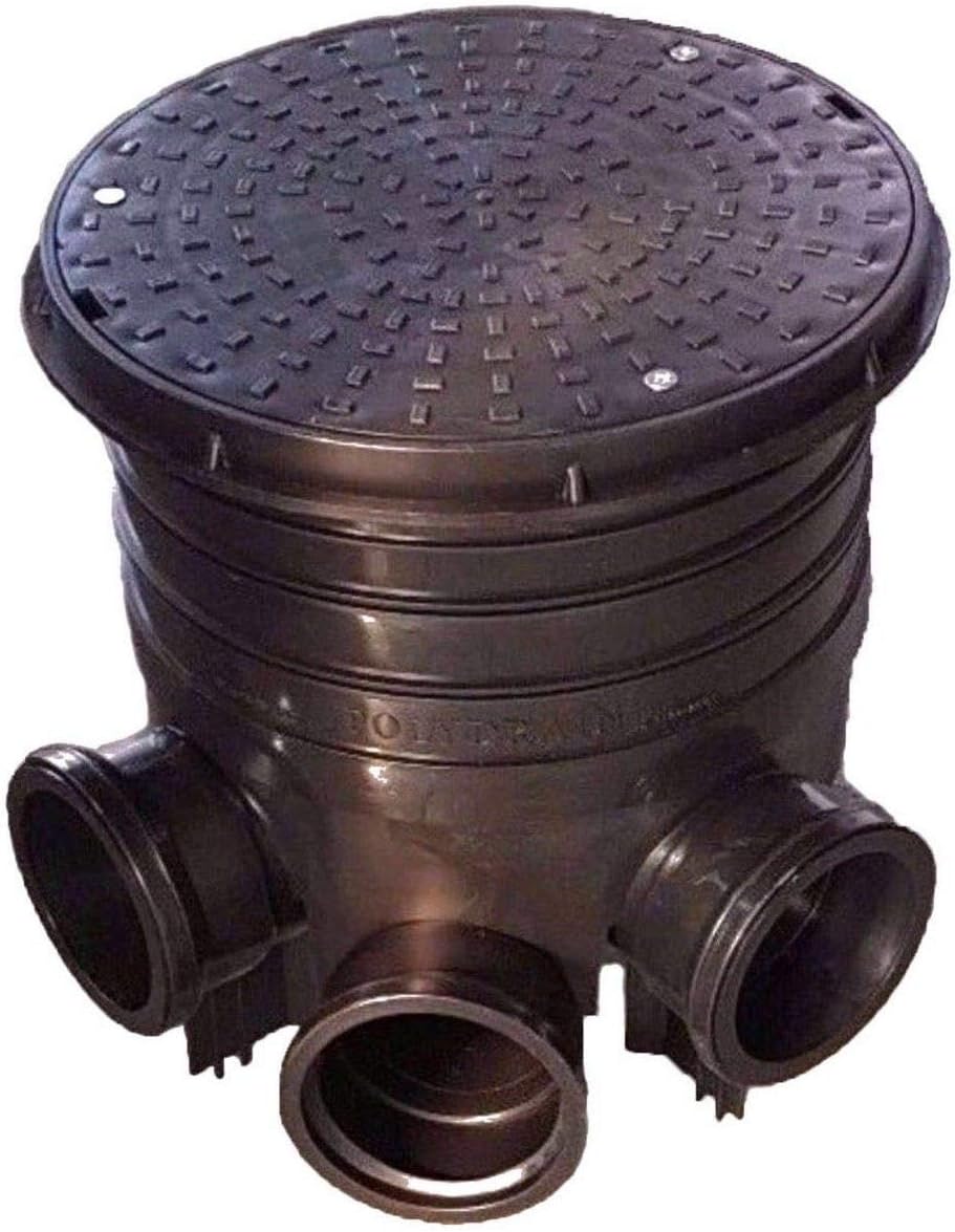 320mm Manhole Inspection Chamber Manhole - Base, 1 Riser, Cover & Frame