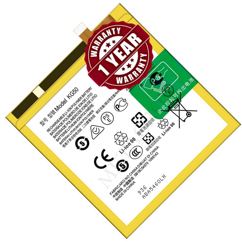 Image of Original KG50 Battery Compatible for Motorola One Hyper (XT2027, XT2027-1) - (4000mAh) - 1 Year Warranty JK1
