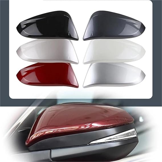 Rear View Mirror Shell Car Side Rearview Mirror Cover For Toyota Rav4 Rav-4 2012 2013 2014 2015 2016 2017 2018 Exterior Wing Mirror Covers Door Mirror Cap Side Mirror Case Housing(Color 9,Right)