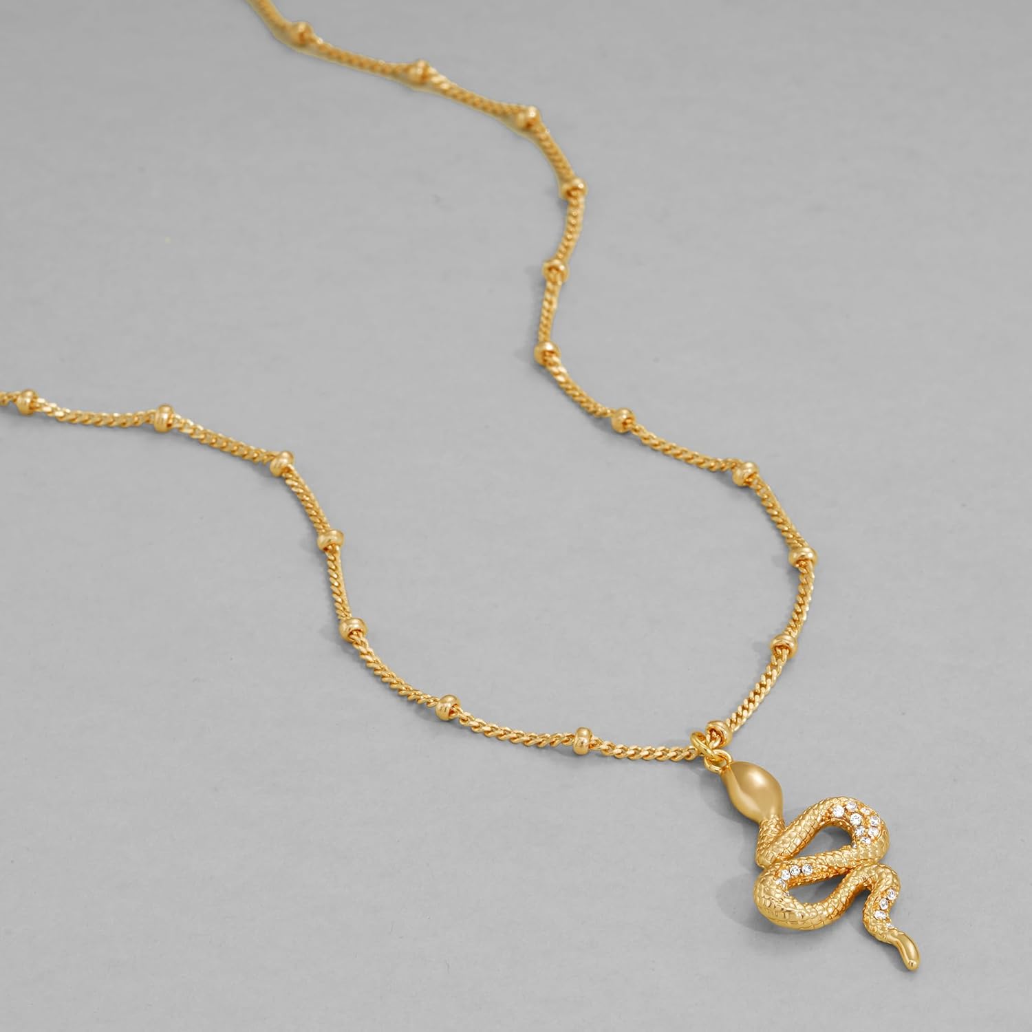 Dremmy Studios Cross Pendant Necklace for Women 14K Gold Plated Cubic Zirconia Evil Eye Butterfly Angel Wing Disc Coin Necklace Minimalist Religious Faith Jewelry Gift for Women - Image 6