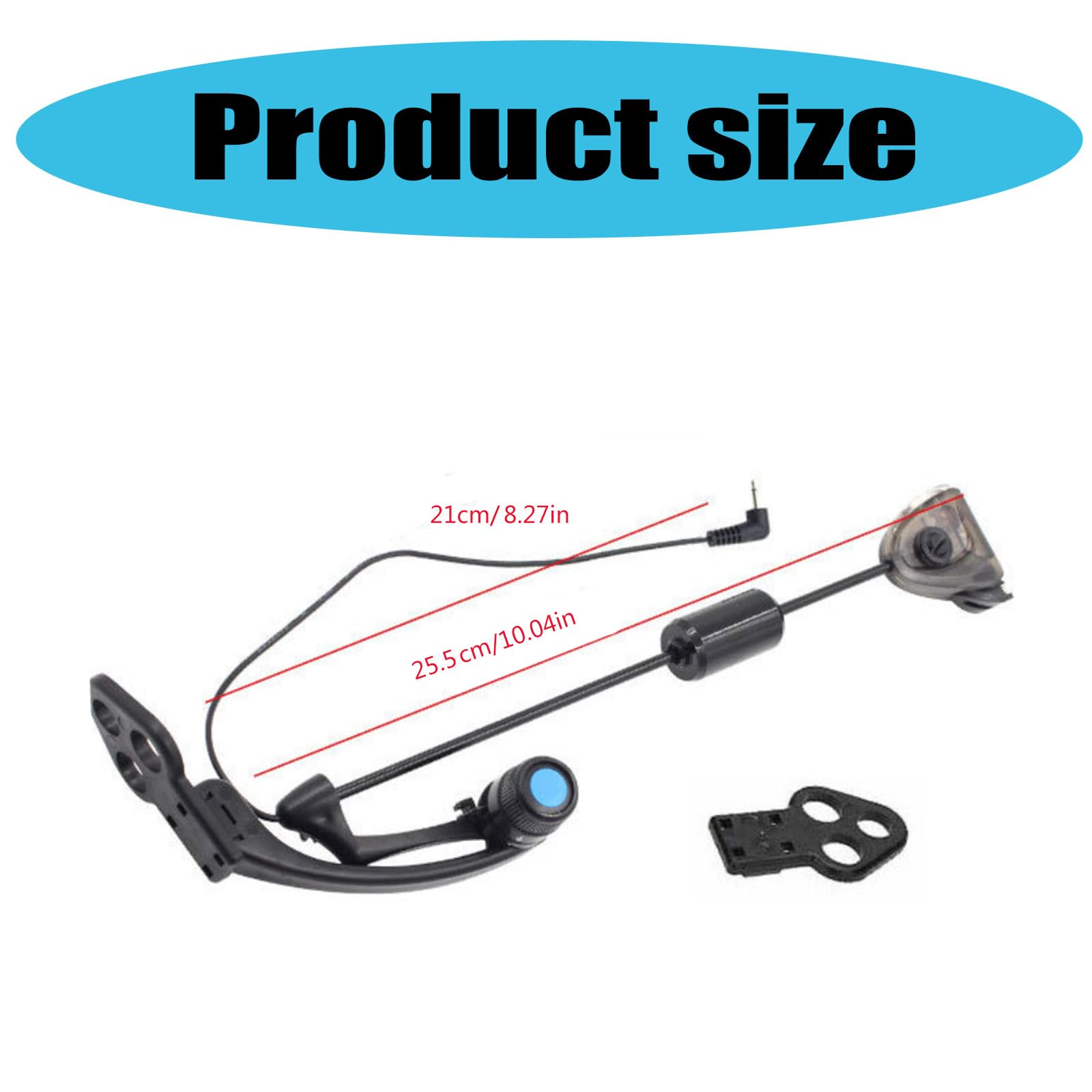 Juego de luces LED para pesca de carpa, herramienta iluminada LED, alarma para alarmas, indicador de picadura, indicador de mordida con luz LED