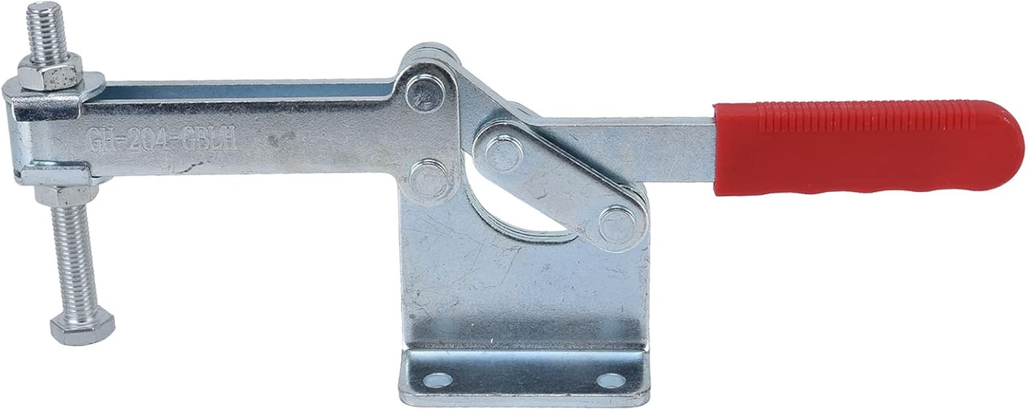 Welding Toggle Clamp, Fixture Clamp, Toggle Clamp Horizontal 630kg Clamping Force Quick Fixture Clamp for Welding Heavy Equipment Installation