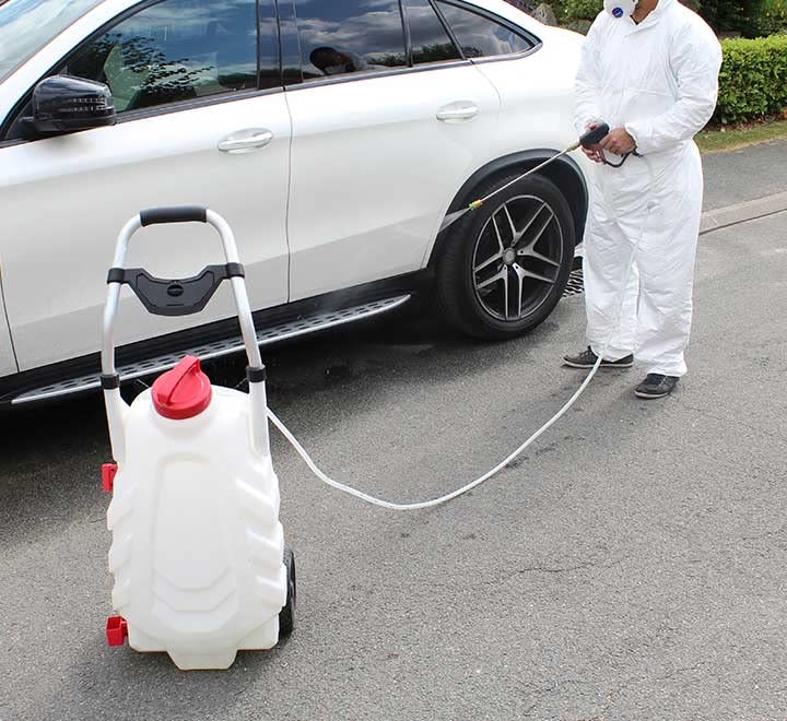 Couvercle rouge pour pulvérisateur PRO SPRAYER 3 & DORSAL SPRAYER