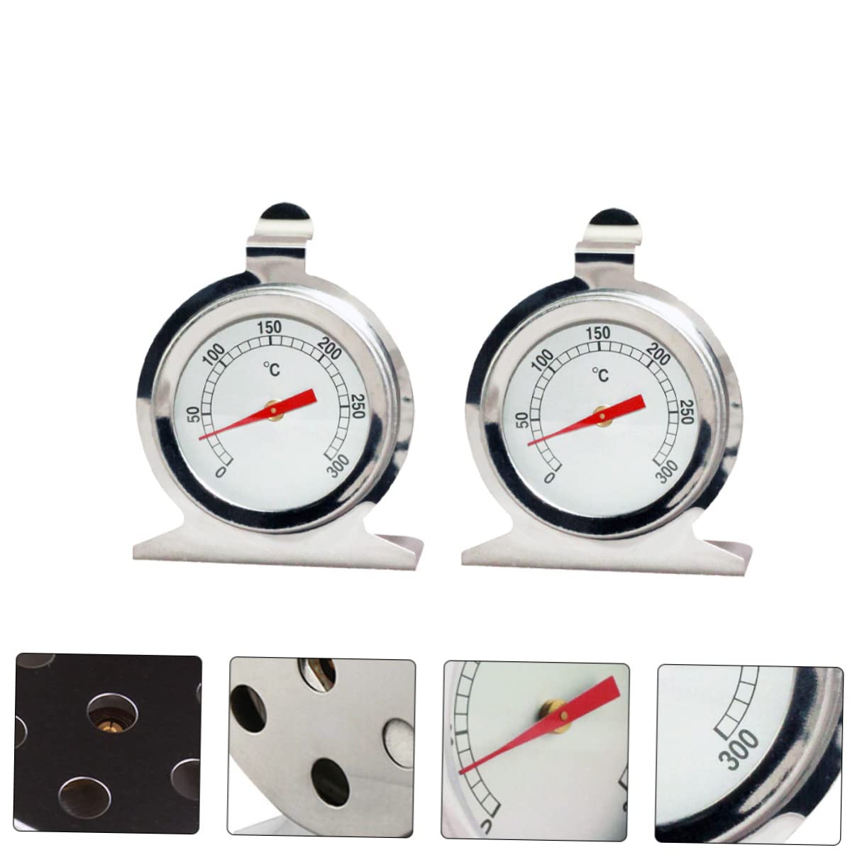 TOPBATHY 3 Set Termometro Da Forno Acciaio Inossidabile Precisione E Facilità Uso Per Batteria E Facile 2 Pezzi*3