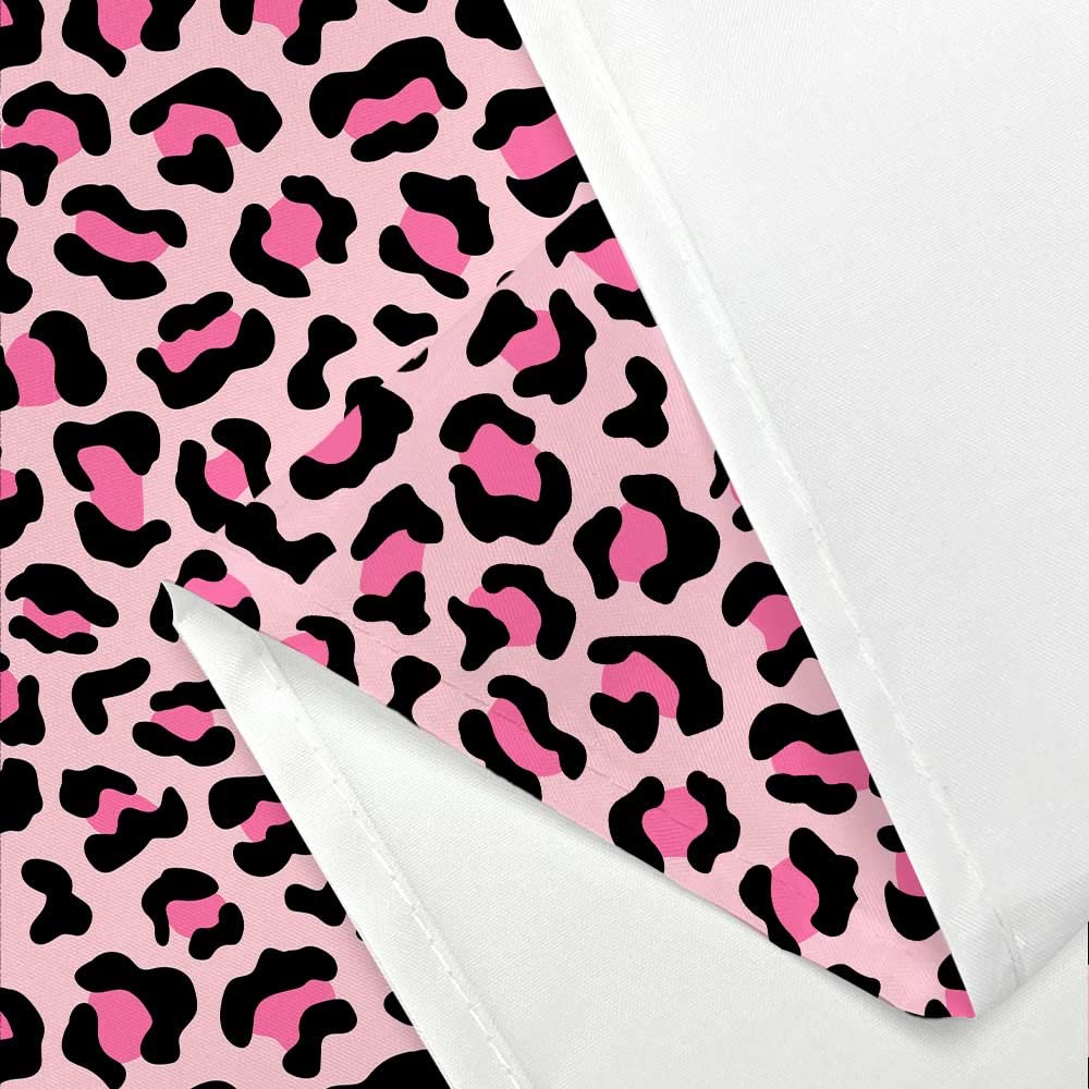 Tenda Doccia Con Stampa Leopardata – 170x178 Cm – Set Con 12 Ganci – Decorazione Bagno Sexy E Moderna - 3
