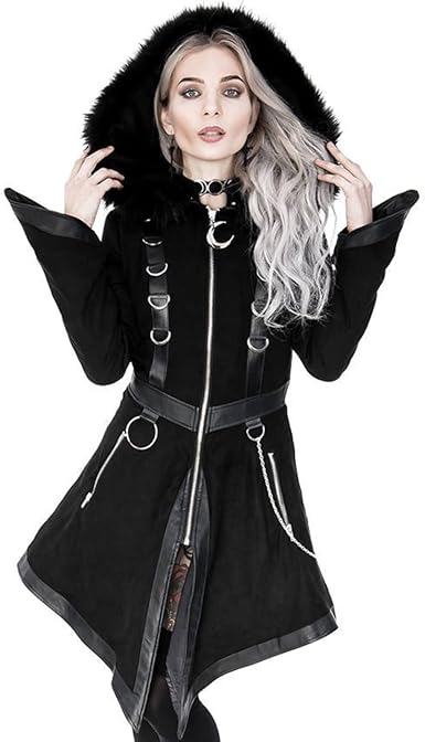 goth winter coat