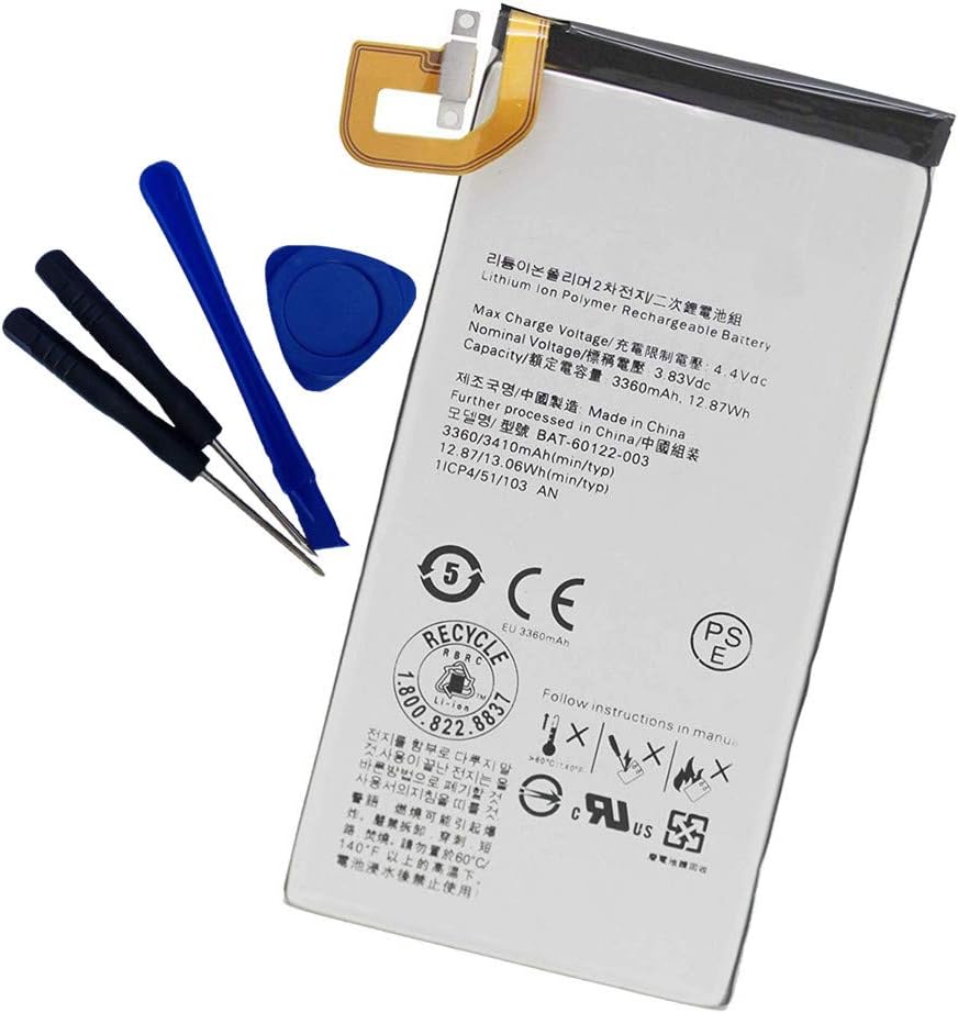UniamyReplacement Battery For PRIV STV-100 BAT-60122-003 3.83V 3360mAh