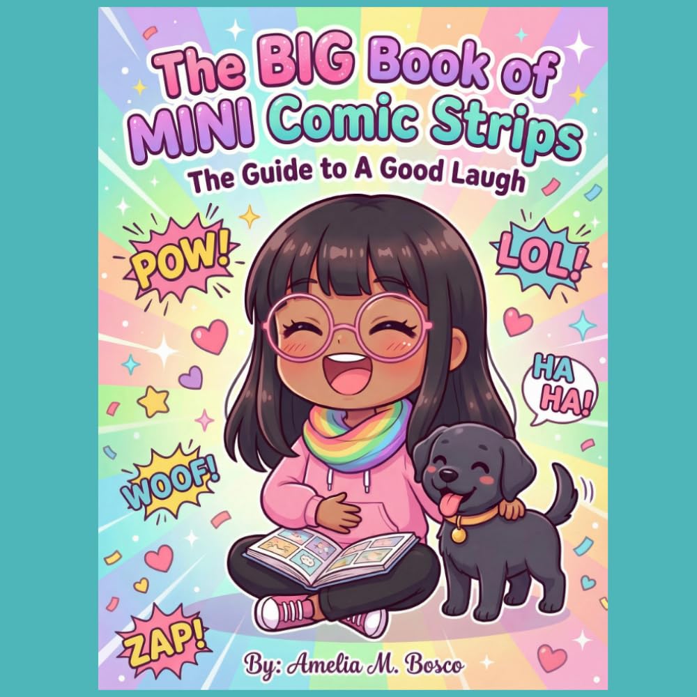 The Big Book of Mini Comics: The Guide to a Good Laugh: Book 2 | Funny and hilarious comic strips for kids