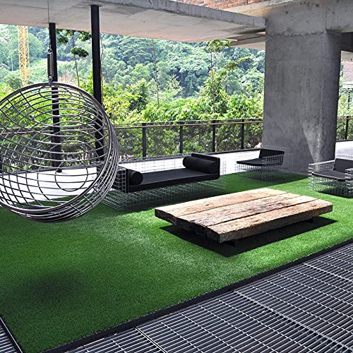 F2L 35 mm Skin Friendly Green Lawn | Artificial Lawn Turf | High Density Premium Grass Lawn | Indoor & Outdoor Use Carpet | Washable Grass, Dust & Waterproof (Size - 3 x 15 feet)