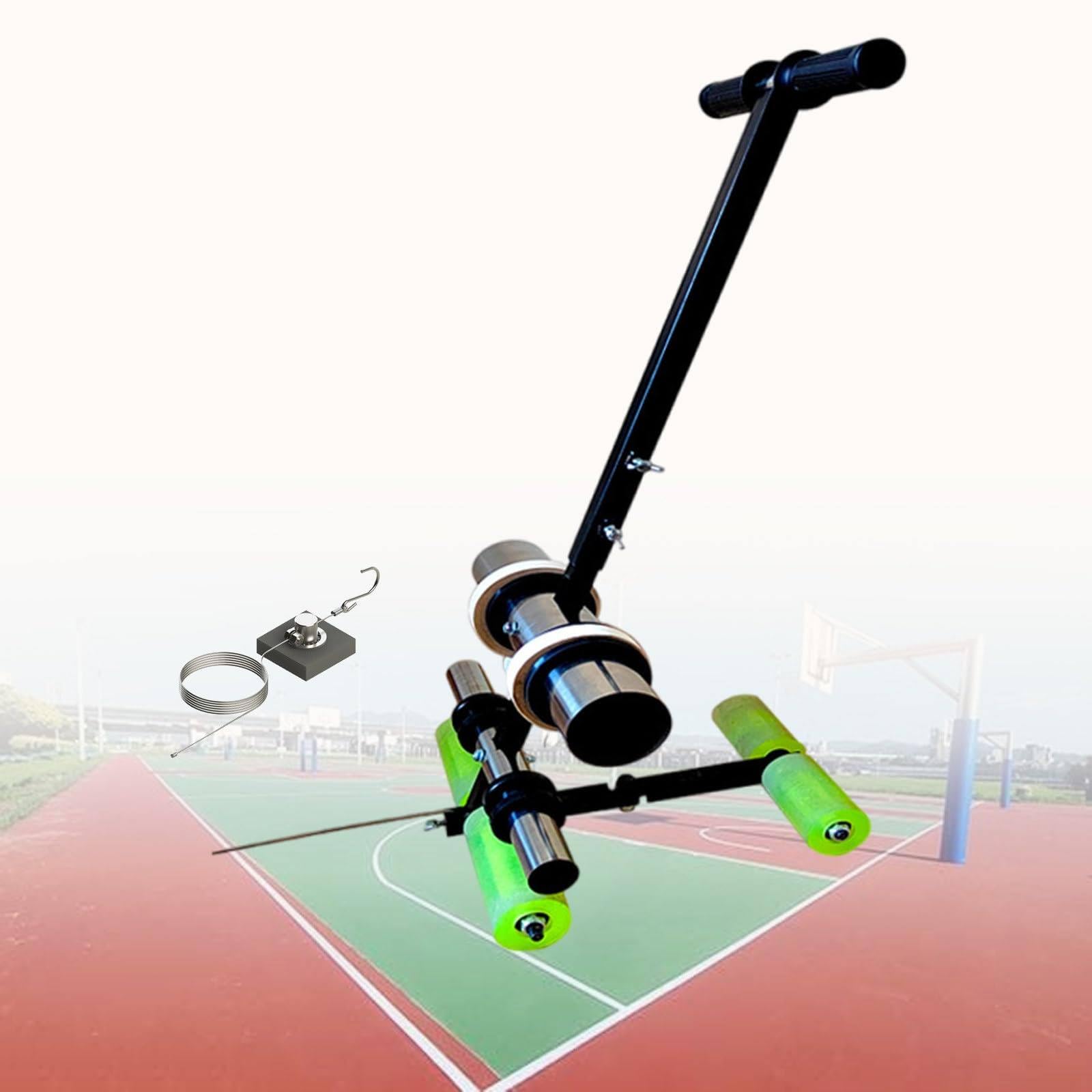 asdchZen Manual Floor Tape Applicator,Walk-Behind Tape Dispenser For Painting/Lane Marking/Sports/Storage Areas Etc,Single-Roll Tape Machine