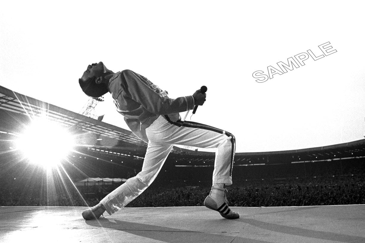 Multicolor Generic Freddie Mercury Poster Blues Music Photo Wall Art Picture A4