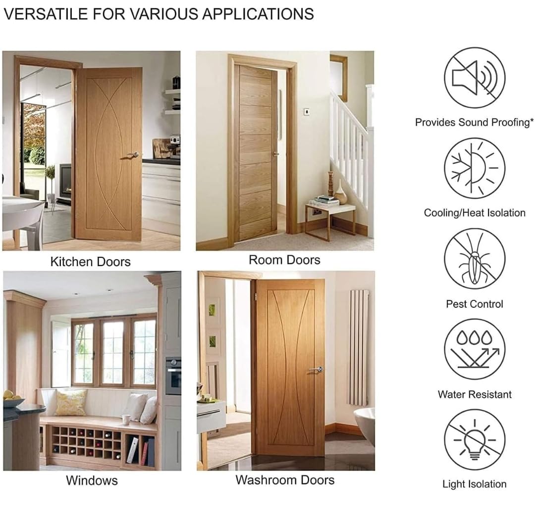 Door Gap Seal - Soundproof & Energy Saving -4 Door Gap Seal - Soundproof & Energy Saving -4