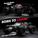 JETWOOD 1/14 50mph Sans brosse électrique RC Voiture pour adultes, JC14EP V3 Tous Terrain Super Fast Remote Control Car, Offroad RTR Hobby RC Camions étanches 3S Servo de vitesse élevée, engrenage métallique (version améliorée)