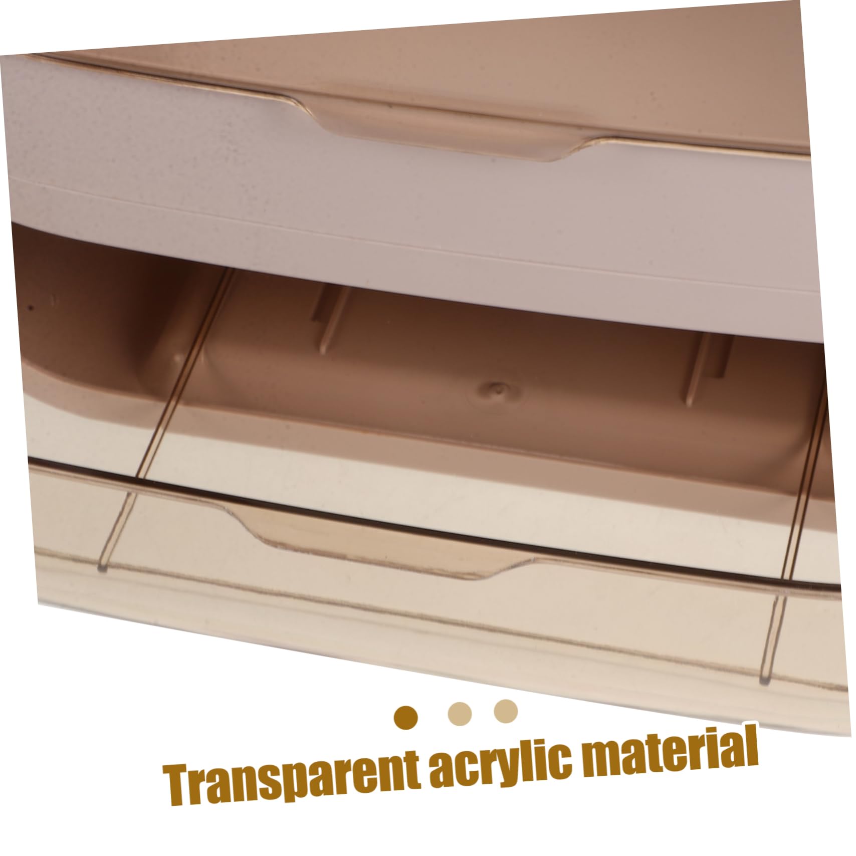 Scatola Portatrucco Rosa in ABS con Coperchio e Cassetti