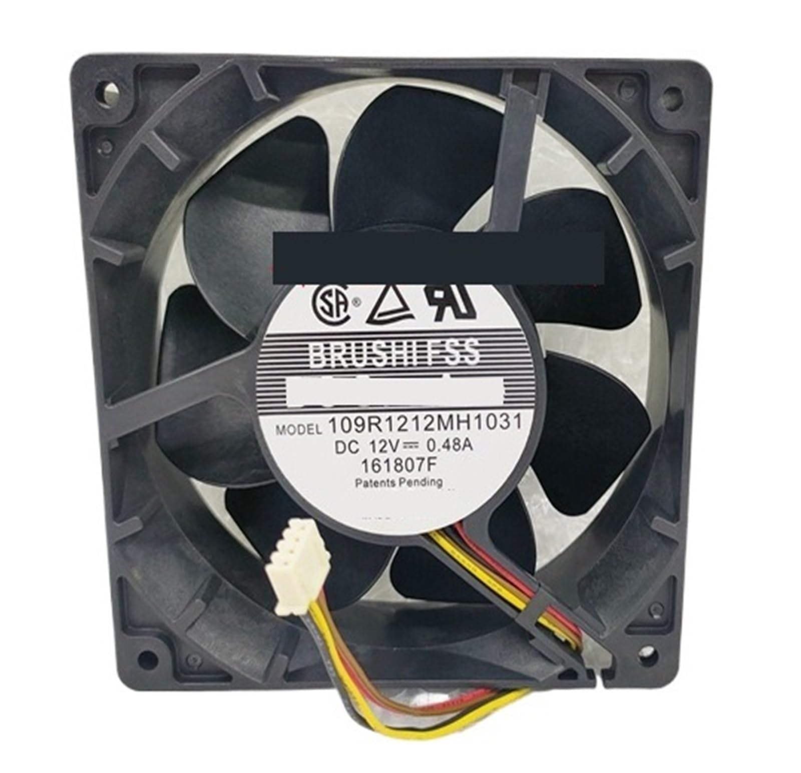 PEQYUACTE 109R1212MH1031 DC 12V 0.48A 120x120x38mm 4-Wire Cooling Fan