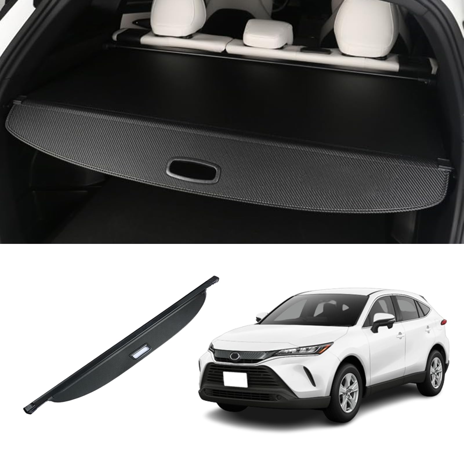 Amazon.co.jp: Temiry 新型ハリアー 80系 トノカバー ロールシェード 